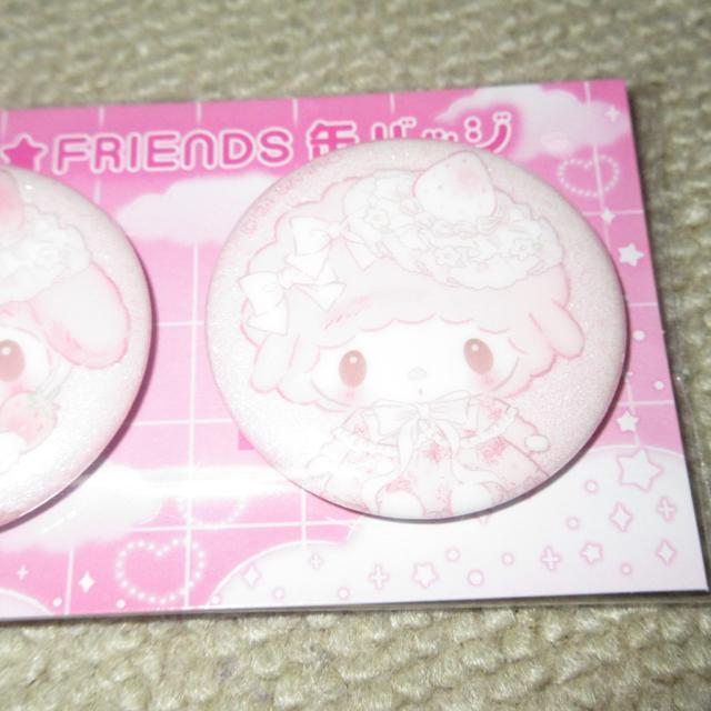 未開封☆マイメロディ&ピアノ*キラキラFRIENDS缶バッジセット*いちご新聞 < アニメ/コミック/キャラクター  未開封☆マイメロディ&ピアノ*キラキラFRIENDS缶バッジセット*いちご新聞 < アニメ/コミック/キャラクターの