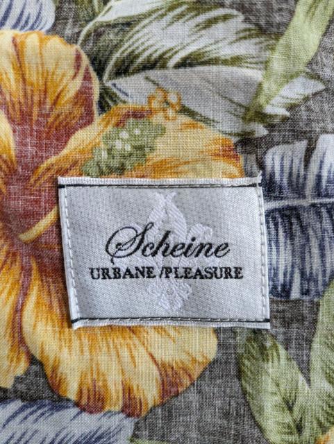 Scheine Urbane Pleasure シャイナ アーバン プレジャー アロハ風シャツ リバースプリント < 男性ファッション  Scheine Urbane Pleasure シャイナ アーバン プレジャー アロハ風シャツ リバースプリント < 男性ファッションの