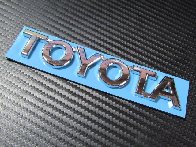 ●TOYOTA トヨタ ABS製 抜き文字タイプ クロームメッキ仕上 エンブレム! < 自動車/バイク ●TOYOTA トヨタ ABS製 抜き文字タイプ クロームメッキ仕上 エンブレム! < 自動車/バイク