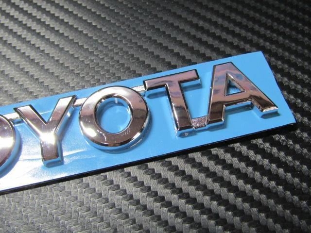 ●TOYOTA トヨタ ABS製 抜き文字タイプ クロームメッキ仕上 エンブレム! < 自動車/バイク ●TOYOTA トヨタ ABS製 抜き文字タイプ クロームメッキ仕上 エンブレム! < 自動車/バイク