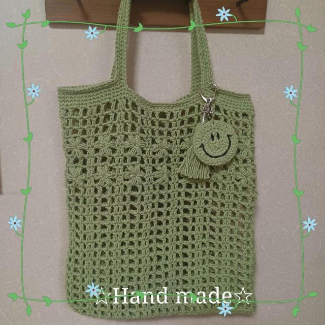 Hand made@@Ԃ̃y^Rg[gobO`[t 