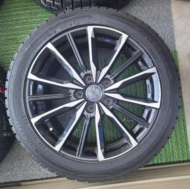 ENKEI SMACK 17インチ 7J +53 PCD114.3ダンロップ WINTER MAXX WM02 冬用4本セット < 自動車/バイク ENKEI SMACK 17インチ 7J +53 PCD114.3ダンロップ WINTER MAXX WM02 冬用4本セット < 自動車/バイク