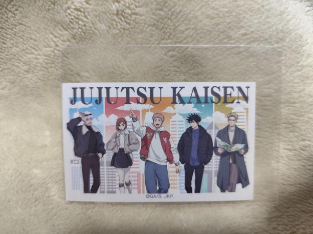 呪術廻戦 じゅじゅつ旅2025 ポストカード(全員)ドリンク貼付ステッカー < アニメ/コミック/キャラクター 呪術廻戦 じゅじゅつ旅2025 ポストカード(全員)ドリンク貼付ステッカー < アニメ/コミック/キャラクターの