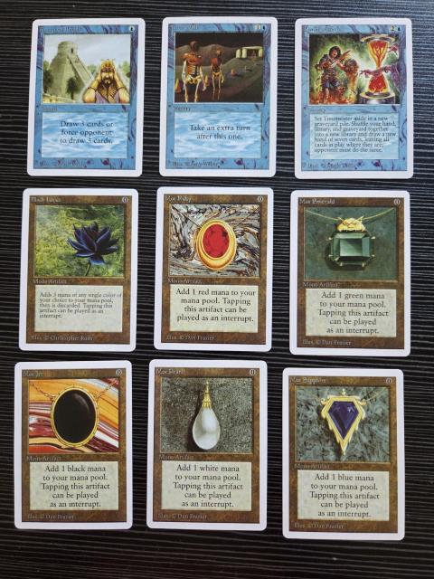 マジックザギャザリング パワーナイン 9枚セット 白枠 < トレーディングカード マジックザギャザリング パワーナイン 9枚セット 白枠 < トレーディングカードの