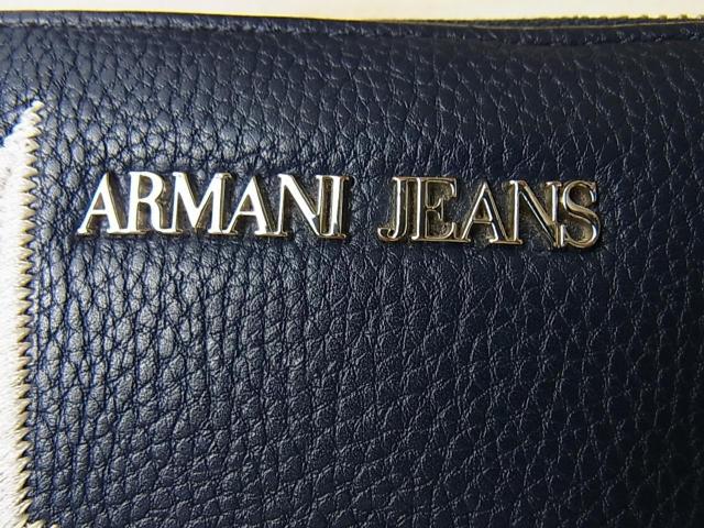 �����K�i  ARMANI JEANS �A���}�[�j�W�[���Y ���E���h�t�@�X�i�[�����z �����`�[�t�^�l�C�r�[�~�z���C�g �� �u�����h�� 