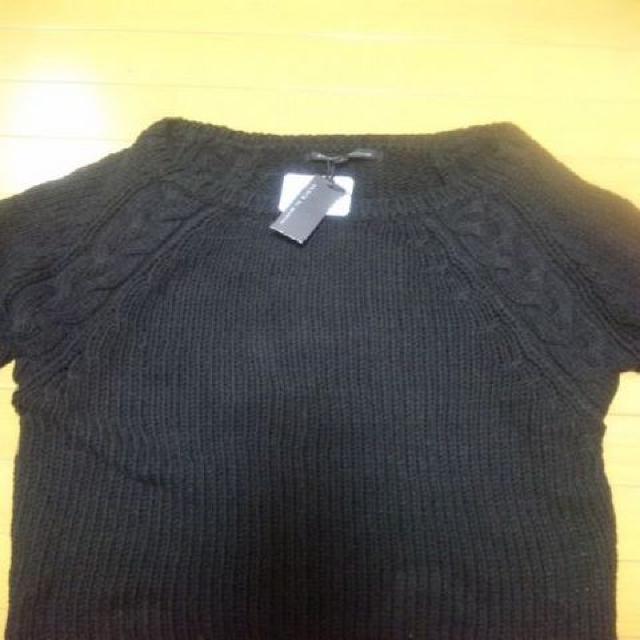 BLACK by moussy(ブラックバイマウジー)ケーブル編みニット新品 < ブランド BLACK by moussy(ブラックバイマウジー)ケーブル編みニット新品 < ブランドの