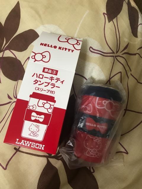 LAWSONハローキティタンブラー(スリーブ付) < インテリア/ライフ  LAWSONハローキティタンブラー(スリーブ付)  < インテリア/ライフの