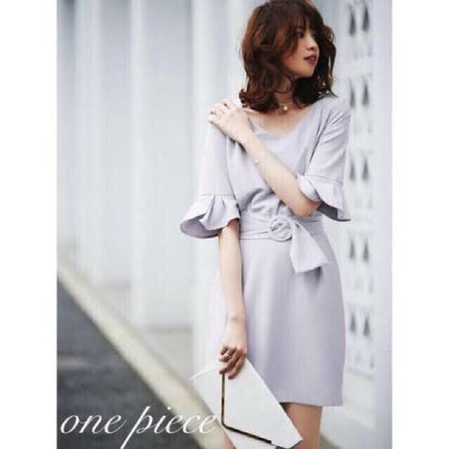 宮田聡子さん着用●SALE●ベルト付き!2weyフレアスリーブワンピース●グレージュブルー 水色 くすみブルー < 女性ファッション 宮田聡子さん着用●SALE●ベルト付き!2weyフレアスリーブワンピース●グレージュブルー 水色 くすみブルー < 女性ファッションの