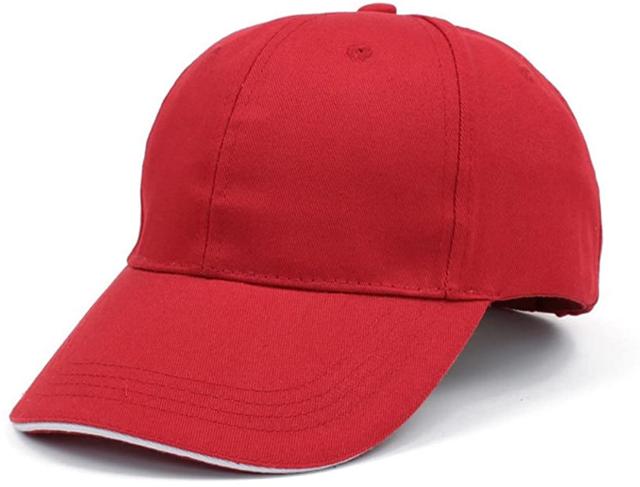 残1点490円★超人気シンプル 無地 コットンキャップ (赤) < 男性ファッション  残1点490円★超人気シンプル 無地 コットンキャップ (赤)  < 男性ファッションの