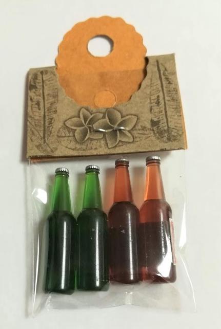 ミニチュア★ビール4本セット★B★バドワイザー★他2種類★ < おもちゃ  ミニチュア★ビール4本セット★B★バドワイザー★他2種類★ < おもちゃの