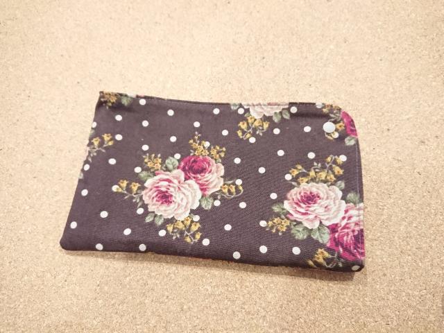 ハンドメイドマスクケース大(バラブラウン) < 女性ファッション  ハンドメイドマスクケース大(バラブラウン)  < 女性ファッションの