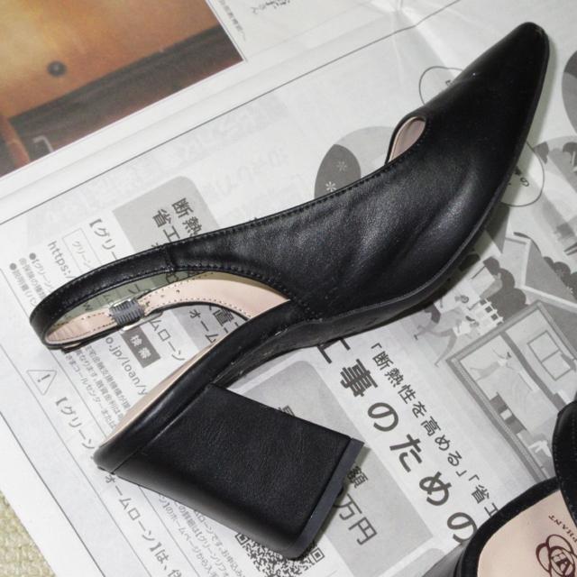 スリングバッグハイヒール*パンプス*バックストラップ(ブラック) < 女性ファッション  スリングバッグハイヒール*パンプス*バックストラップ(ブラック) < 女性ファッションの