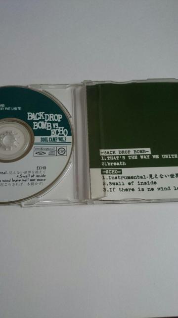 BACK DROP BOMB vs ECHOSOUL CAMP VOL.2  CD/DVD/rfI 