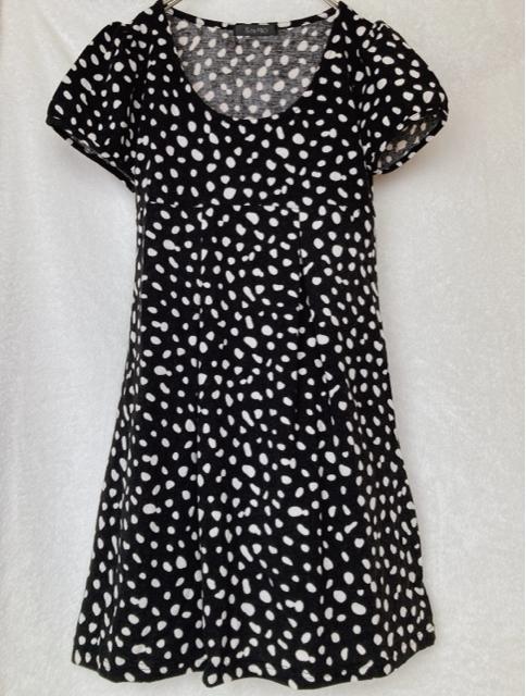 &by P&D ホルスタイン 水玉柄 半袖 チュニック ワンピース 38 N2m < ブランド &by P&D ホルスタイン 水玉柄 半袖 チュニック ワンピース 38 N2m < ブランドの