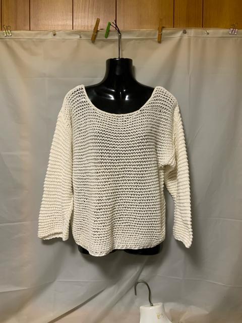 ◆綿100%「白のメッシュカットソー」Mサイズ < 女性ファッション  ◆綿100%「白のメッシュカットソー」Mサイズ  < 女性ファッションの