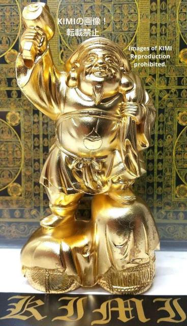 大黒天 合金製 B 高さ約9.5cm 名仏師 牧田秀雲 原型 仏像 置物 美術 < インテリア/ライフ  大黒天 合金製 B 高さ約9.5cm 名仏師 牧田秀雲 原型 仏像 置物 美術  < インテリア/ライフの