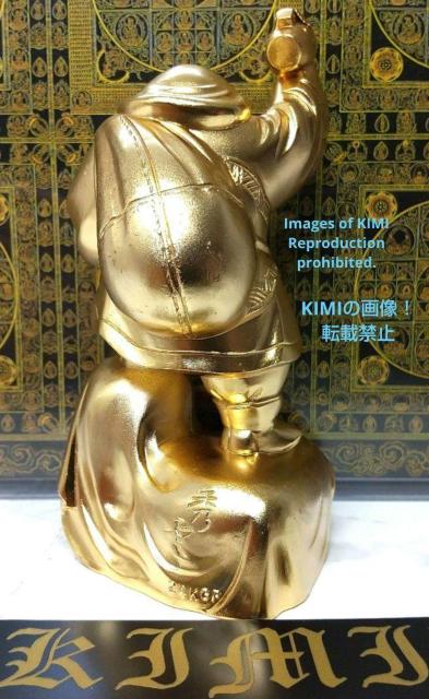 大黒天 合金製 B 高さ約9.5cm 名仏師 牧田秀雲 原型 仏像 置物 美術 < インテリア/ライフ  大黒天 合金製 B 高さ約9.5cm 名仏師 牧田秀雲 原型 仏像 置物 美術 < インテリア/ライフの