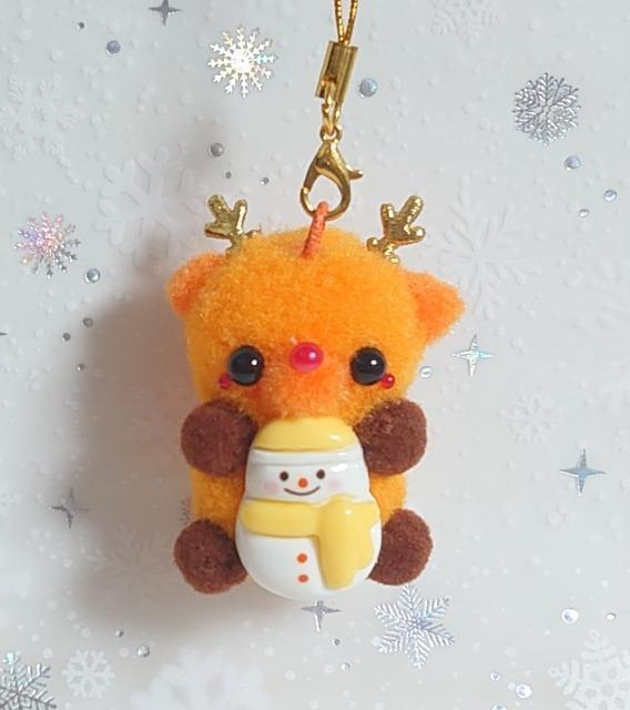 ハンドメイド♪ポンポンマスコット★アニマルクリスマス☆オーナメント★雪遊びトナカイさんB < ペット/手芸/園芸 ハンドメイド♪ポンポンマスコット★アニマルクリスマス☆オーナメント★雪遊びトナカイさんB < ペット/手芸/園芸の