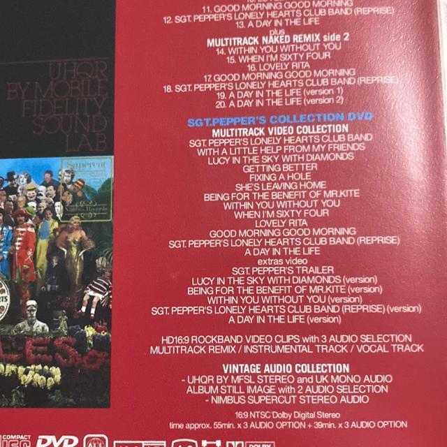 輸入盤 2CD +1DVD ザ・ビートルズ SGT.PEPPER'S collection / THE BEATLES < タレントグッズ 輸入盤 2CD +1DVD ザ・ビートルズ SGT.PEPPER'S collection / THE BEATLES < タレントグッズの
