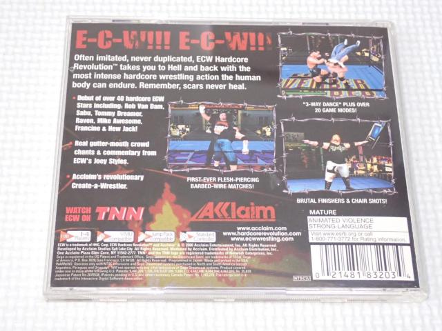 DC��ECW HARD CORE REVOLUTION �C�O�� �k�Ĕ� �Ǘ��ԍ�2 �� �Q�[���{��/�\�t�g�� 