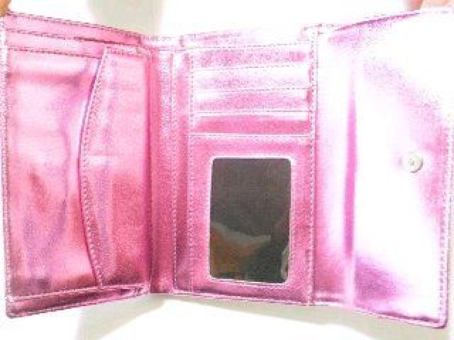 《New》ハート*ラインストーンバックル★クロコ柄*長財布<シルバー> < 女性ファッション  《New》ハート*ラインストーンバックル★クロコ柄*長財布<シルバー> < 女性ファッションの