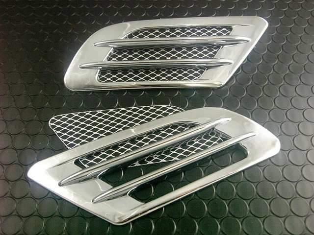 汎用ダミーエアダクトベンツSL風メッシュ柄ステッカー付き < 自動車/バイク 汎用ダミーエアダクトベンツSL風メッシュ柄ステッカー付き < 自動車/バイク