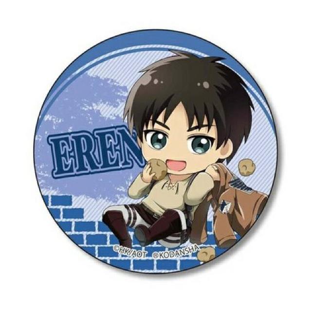 送料無料!進撃の巨人 ぷかっしゅ 缶バッジ エレン 芋 < アニメ/コミック/キャラクター  送料無料!進撃の巨人 ぷかっしゅ 缶バッジ エレン 芋  < アニメ/コミック/キャラクターの