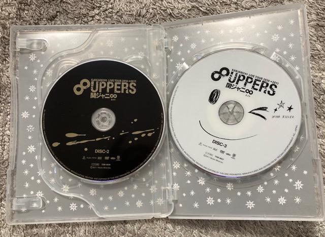 【美品】関ジャニ∞LIVE TOUR2010→2011 8UPPERS DVD3枚組(初回限定盤)52p写真集付 < タレントグッズ  【美品】関ジャニ∞LIVE TOUR2010→2011 8UPPERS DVD3枚組(初回限定盤)52p写真集付 < タレントグッズの