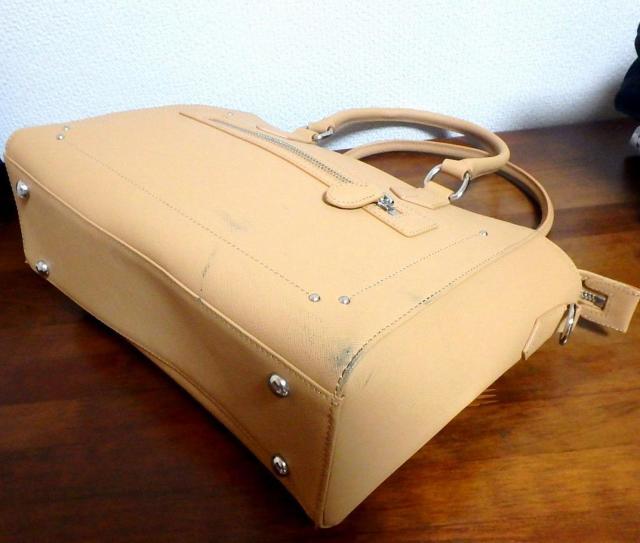 ◆ハンドバッグ ライトブラウン  中古品 < 女性ファッション  ◆ハンドバッグ ライトブラウン  中古品 < 女性ファッションの