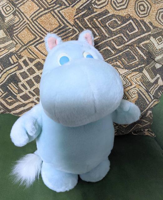 MOOMIN/ムーミン/ぬいぐるみ/ムーミンぬいぐるみ/サンライク製/1990年当時もの/稀少品/可愛いお顔 < アニメ/コミック/キャラクター  MOOMIN/ムーミン/ぬいぐるみ/ムーミンぬいぐるみ/サンライク製/1990年当時もの/稀少品/可愛いお顔 < アニメ/コミック/キャラクターの