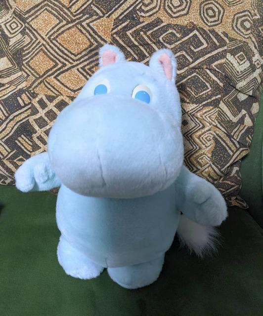 MOOMIN/ムーミン/ぬいぐるみ/ムーミンぬいぐるみ/サンライク製/1990年当時もの/稀少品/可愛いお顔 < アニメ/コミック/キャラクター  MOOMIN/ムーミン/ぬいぐるみ/ムーミンぬいぐるみ/サンライク製/1990年当時もの/稀少品/可愛いお顔 < アニメ/コミック/キャラクターの