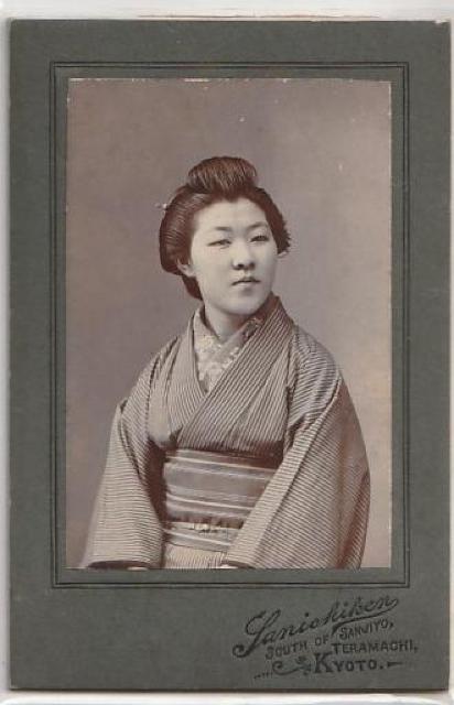 女性写真 京都 明治期  3-4◎ < ホビー  女性写真 京都 明治期  3-4◎  < ホビーの