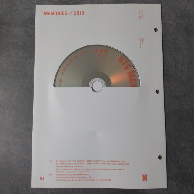 【韓国盤】『BTS Memories of 2019』のDVD6枚SET【訳あり < タレントグッズ  【韓国盤】『BTS Memories of 2019』のDVD6枚SET【訳あり < タレントグッズの