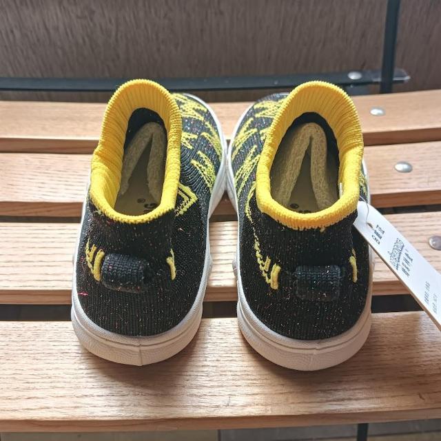 キッズ スリッポン 15.5cm ブラック 子供靴 男女兼用 シューズ 25 < キッズ/ベビー  キッズ スリッポン 15.5cm ブラック 子供靴 男女兼用 シューズ 25 < キッズ/ベビーの