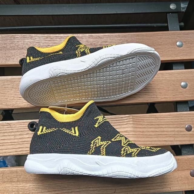 キッズ スリッポン 15.5cm ブラック 子供靴 男女兼用 シューズ 25 < キッズ/ベビー  キッズ スリッポン 15.5cm ブラック 子供靴 男女兼用 シューズ 25 < キッズ/ベビーの