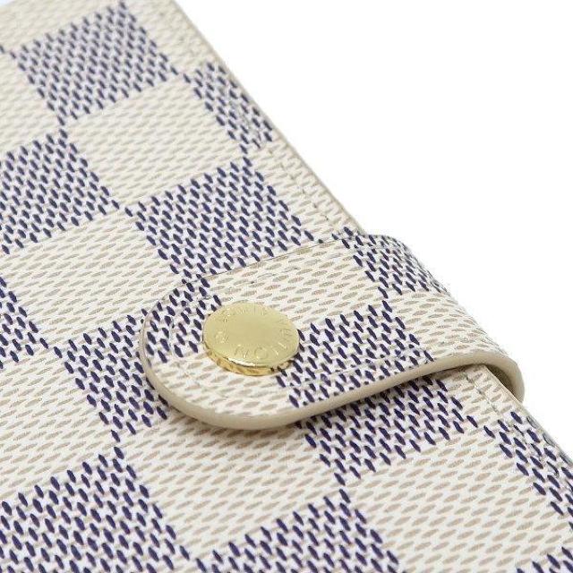 ◆ 本物 新品同様 ◆ LV ルイヴィトン ダミエアズール 手帳カバーPM アジェンダ 6穴 ダミエ 白 保存袋 箱 R20706 < ブランド  ◆ 本物 新品同様 ◆ LV ルイヴィトン ダミエアズール 手帳カバーPM アジェンダ 6穴 ダミエ 白 保存袋 箱 R20706 < ブランドの