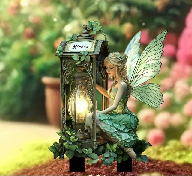 【新商品】妖精とランタンのアクリルオーナメント6.4×10cm < インテリア/ライフ 【新商品】妖精とランタンのアクリルオーナメント6.4×10cm < インテリア/ライフの