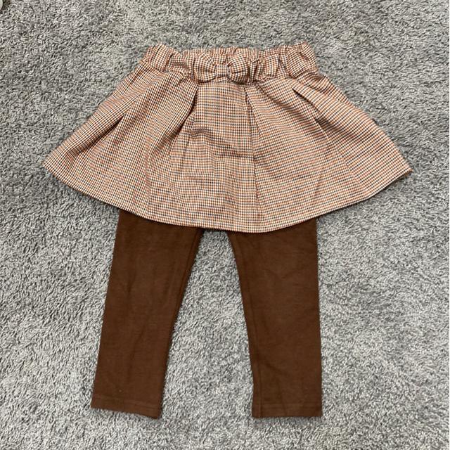 グレンチェックスカート < キッズ/ベビー グレンチェックスカート < キッズ/ベビーの