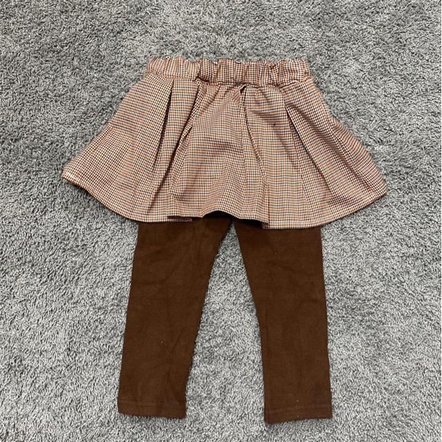 グレンチェックスカート < キッズ/ベビー グレンチェックスカート < キッズ/ベビーの