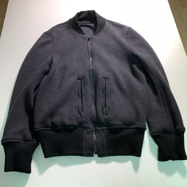 ONE gravity MA-1 フライトジャケット 日本製 ブルゾン 黒 Lサイズ リバーシブル ボンバージャケット < 男性ファッション  ONE gravity MA-1 フライトジャケット 日本製 ブルゾン 黒 Lサイズ リバーシブル ボンバージャケット < 男性ファッションの