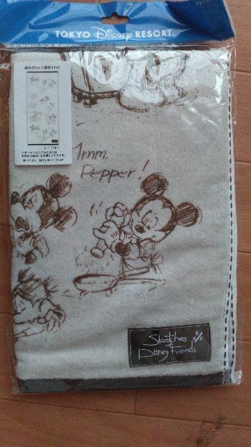 リゾートミッキースケッチ柄フェイスタオル < インテリア/ライフ リゾートミッキースケッチ柄フェイスタオル < インテリア/ライフの