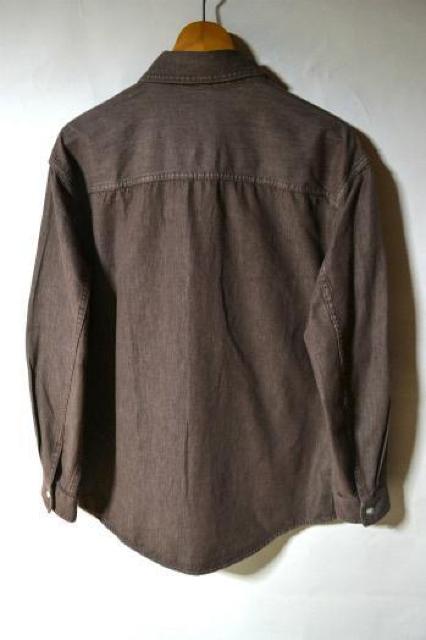 新品 GU ジーユー デニムオーバーサイズシャツ 長袖 ダークブラウン M メンズ デニムシャツ アメカジ アウトドア 未使用 < ブランド 新品 GU ジーユー デニムオーバーサイズシャツ 長袖 ダークブラウン M メンズ デニムシャツ アメカジ アウトドア 未使用 < ブランドの