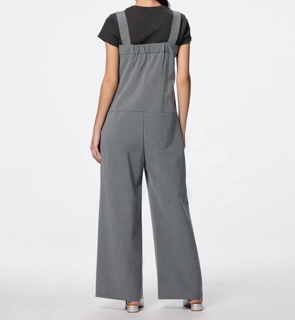 新品☆GU(ジーユー)タックサロペットパンツS☆ < ブランド 新品☆GU(ジーユー)タックサロペットパンツS☆ < ブランドの