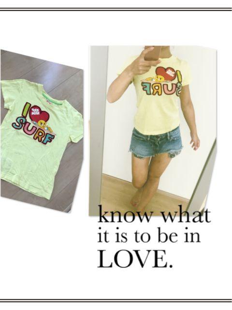 トゥイーティー サーフ系 Tシャツ < 女性ファッション  トゥイーティー サーフ系 Tシャツ  < 女性ファッションの