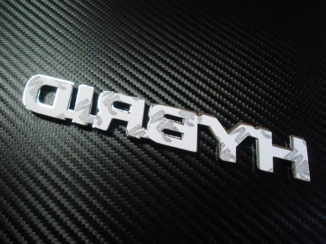 ● HYBRID ハイブリット ABS製 クロームメッキ仕様 エンブレム! < 自動車/バイク ● HYBRID ハイブリット ABS製 クロームメッキ仕様 エンブレム! < 自動車/バイク
