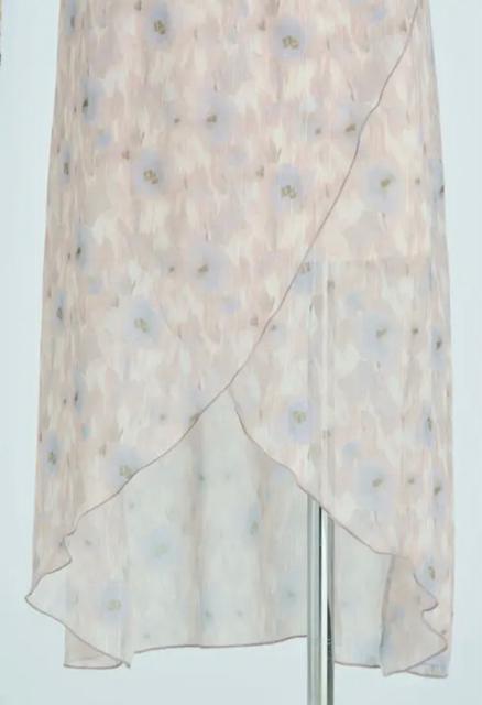 Crayme, Watercolor Tulips Dress < 女性ファッション  Crayme, Watercolor Tulips Dress < 女性ファッションの