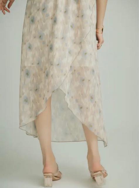 Crayme, Watercolor Tulips Dress < 女性ファッション  Crayme, Watercolor Tulips Dress < 女性ファッションの