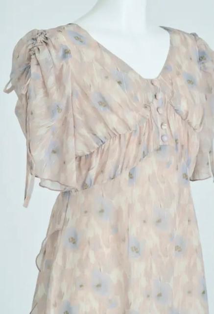 Crayme, Watercolor Tulips Dress < 女性ファッション  Crayme, Watercolor Tulips Dress < 女性ファッションの