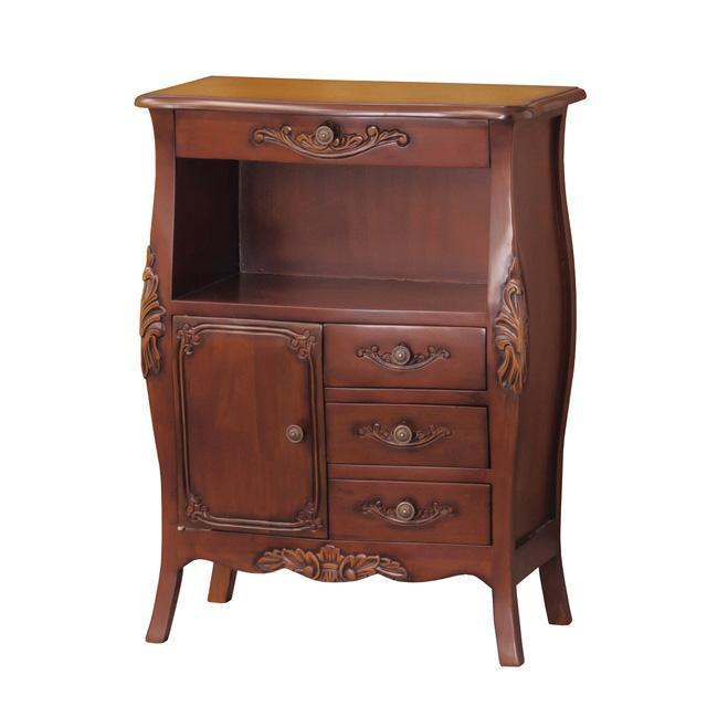 【送料無料】コモ ファックス台 電話台 マホガニー材 天然木 収納 高級家具 < インテリア/ライフ 【送料無料】コモ ファックス台 電話台 マホガニー材 天然木 収納 高級家具 < インテリア/ライフの