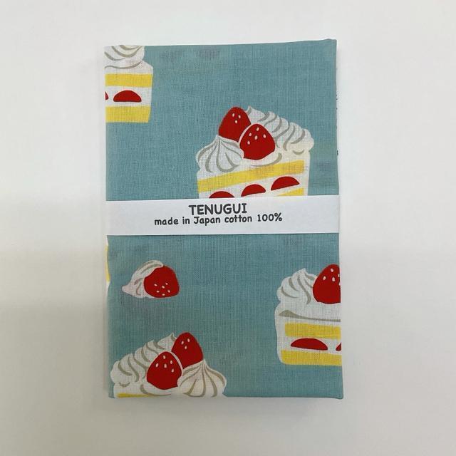 手ぬぐい【いちごショートケーキ】岡生地 34×90cm 汗取り 日除け 可愛い スイーツ 剣道女子 爽やか 新品未使用 日本製 < インテリア/ライフ  手ぬぐい【いちごショートケーキ】岡生地 34×90cm 汗取り 日除け 可愛い スイーツ 剣道女子 爽やか 新品未使用 日本製 < インテリア/ライフの